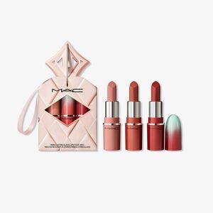 MAC Mini Lipstick Trio Gift Set NEW